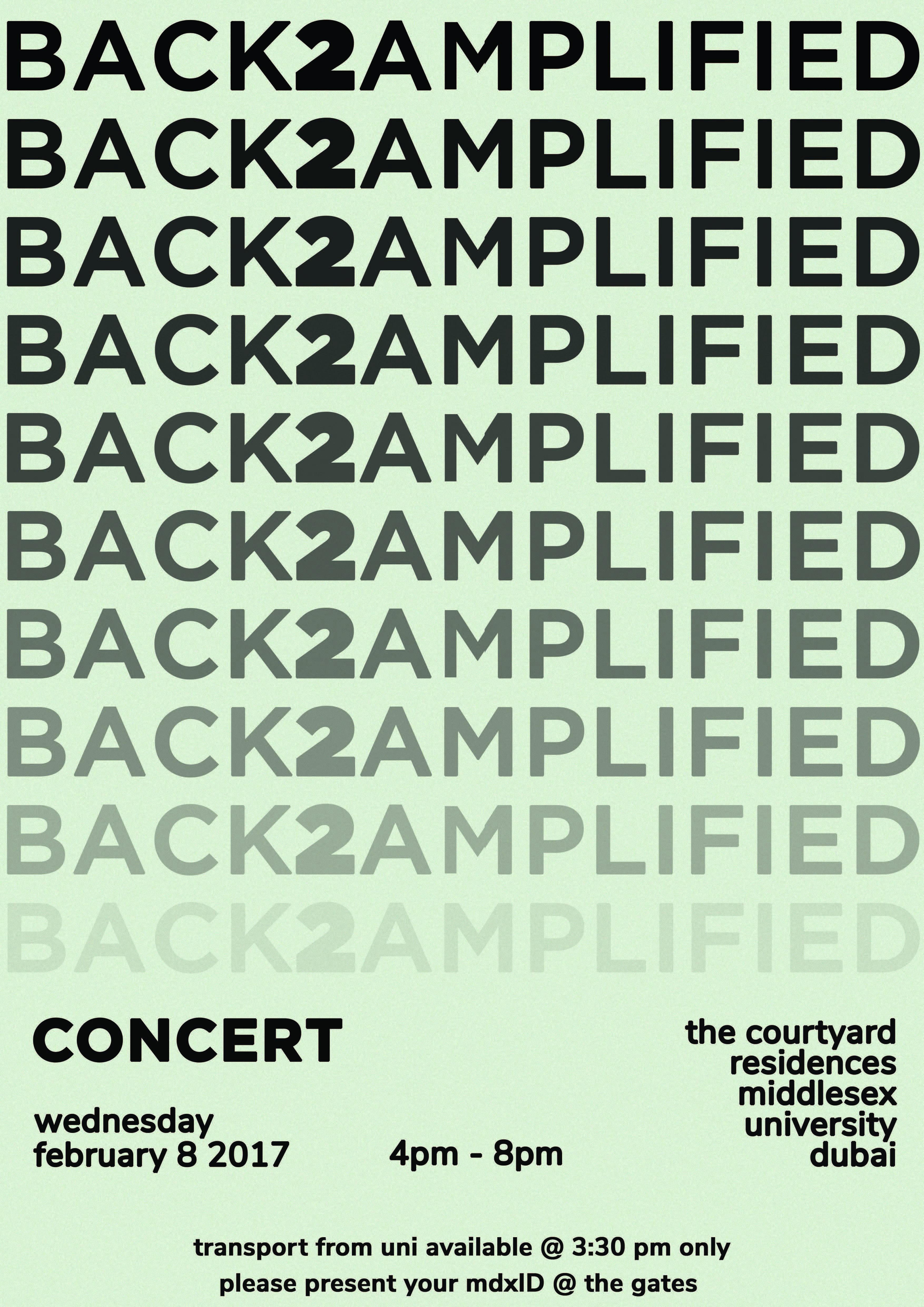 Back2Amplified Concert