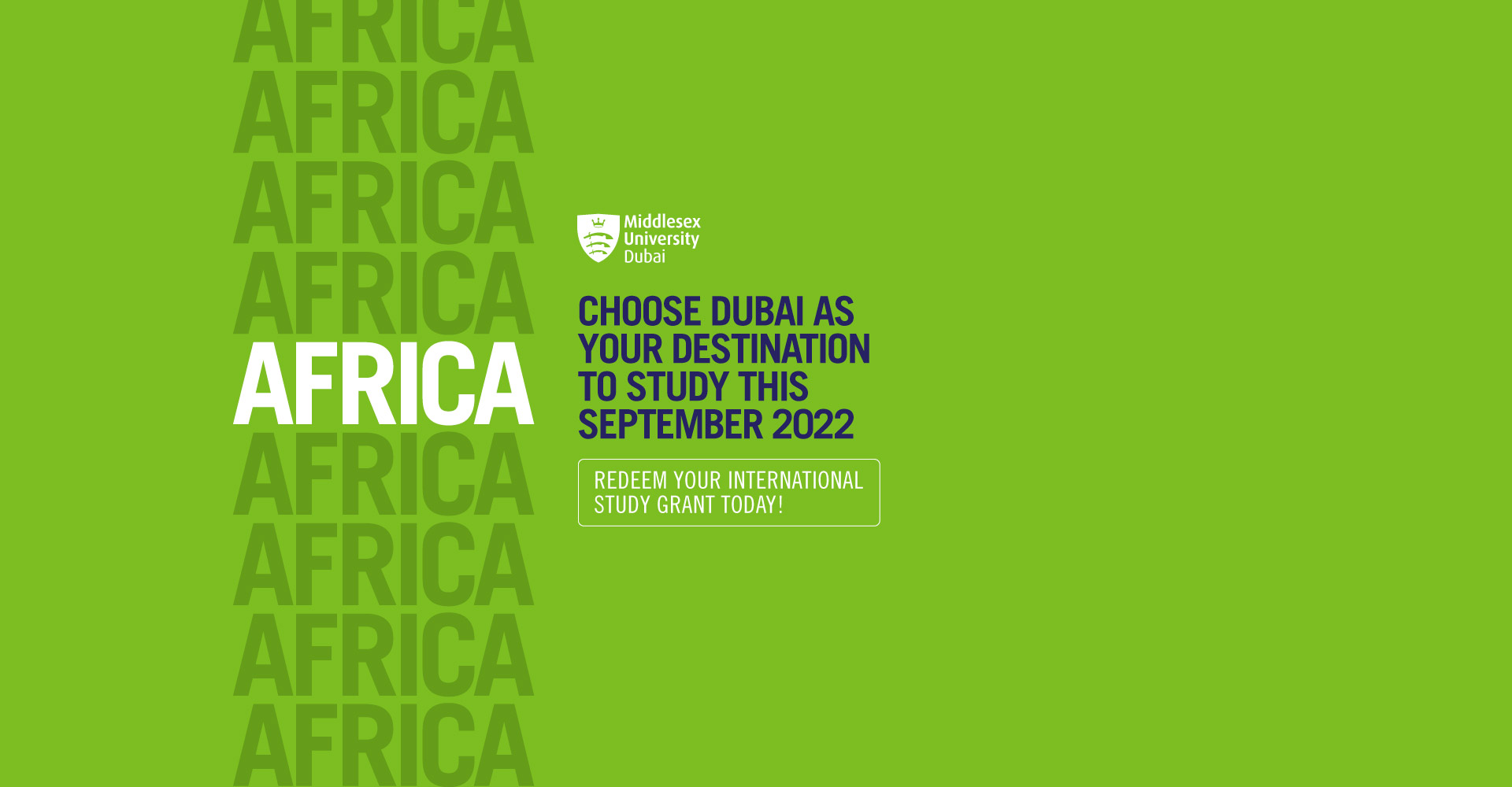 Welcoming students from Africa | Middlesex University Dubai