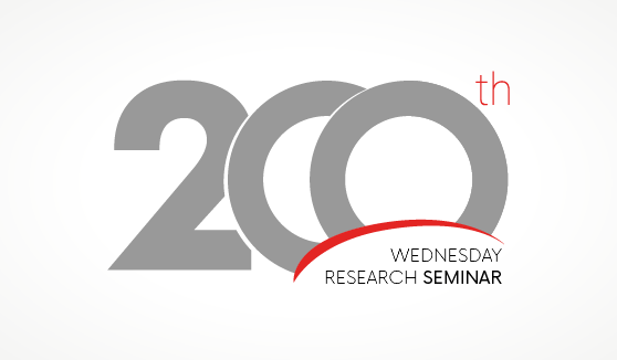 200th Wednesday Research Seminar: Celebration Event